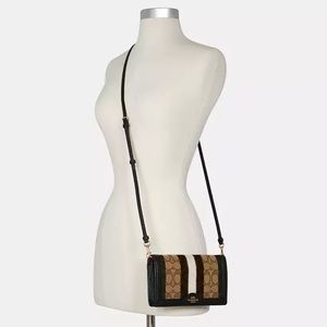 Coach Anna Foldover Clutch Crossbody Bag